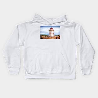 Covehead Lighthouse PEI 11 Kids Hoodie